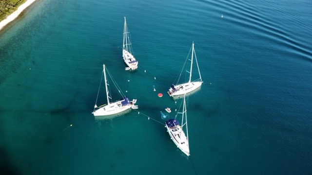 Impression von der Flottille in Kroatien