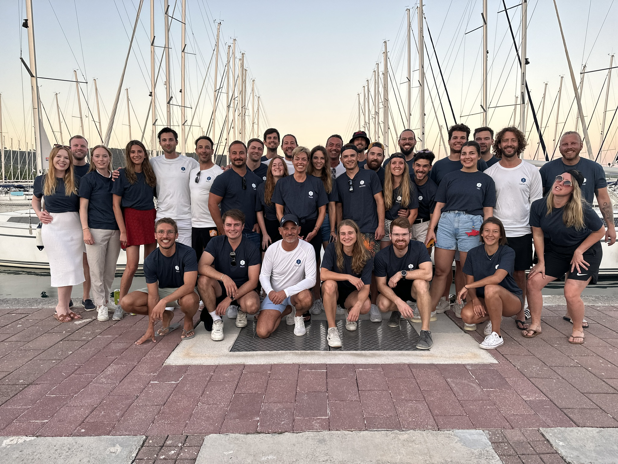 Impression von der Flottille in Kroatien